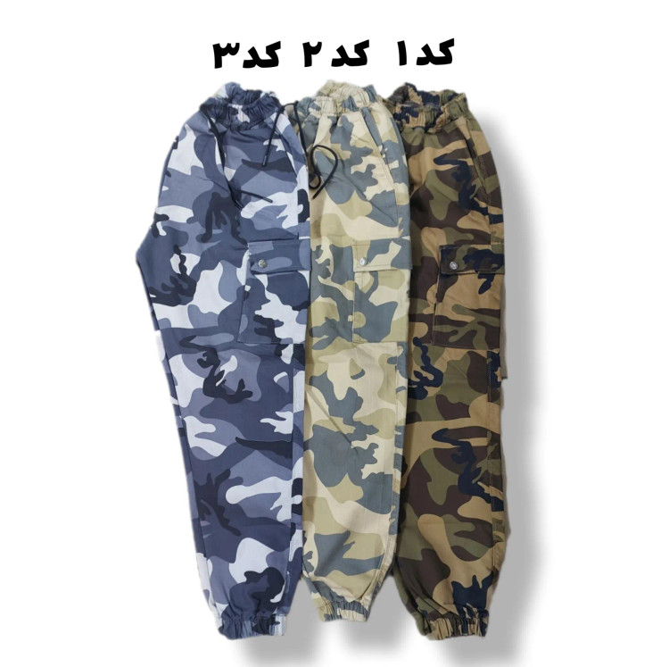 اسلش مردانه کتان چریکی سایز بزرگ دمپاکش