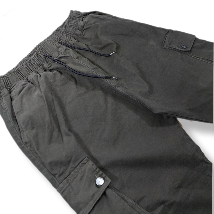 کتان سبز مردانه شش جیب دمپاکش سایز بزرگ(۲XL-9XL)